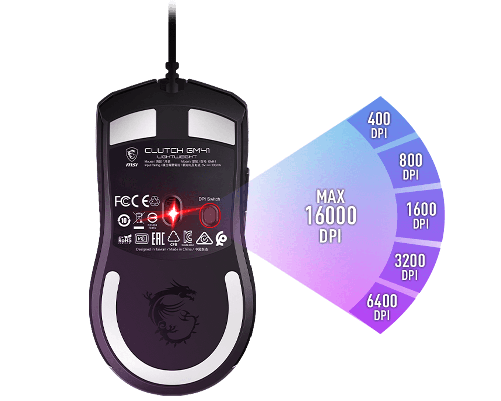 MSI Lightweight Gaming Mouse